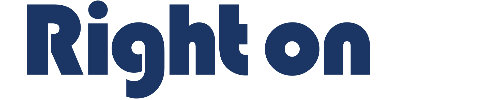 Righton logo blue